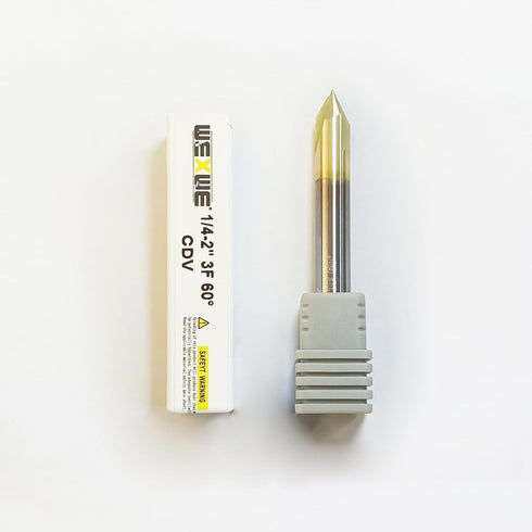 Tools Chamfer End Mill for Wood, Aluminium, Drilling and Chamfering, 90 Degree Mill Bits Set (1 Piece)