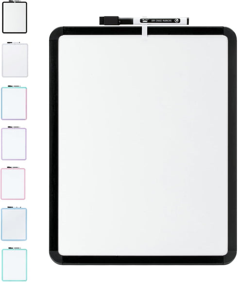 Mr. Pen Dry Erase Board - 14” X 11” with Black Marker, Small White Board for Fridge, Dry Erase Board Small