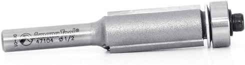 Amana Tool 47104 Flush Trim Router Bit, 1/2-Inch Diameter, 1-Inch Cutting Height