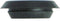 Caplugs Flush Mount Black Plastic Body and Sheet Metal Hole Plug, 0.5 inch, Qty 25