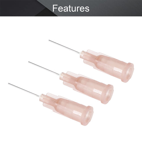 Utoolmart 20pcs 26G Blunt Tip Syringe Needles with Luer Lock for Refilling E-Liquid