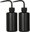 2 Pcs Tattoo Wash Bottle 250ml, 8oz Squirt Watering Tools for Medical Cleaning and Washing (Black)