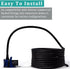 1/4 3/8 16FT Silicone Tubing ID OD - Black Flexible Food Grade Hose Soft Pure Silicon Tube for Home Brewing Wine Making