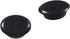 Caplugs BPF-5/8 Button Plugs with Flush-Type Heads, 10 Pack, Low-Density Polyethylene (PE-LD), Black