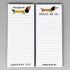 Nancy Nikko Dachshund Refrigerator Notepads - Set of 2 for To Do List and Grocery List