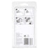 3M 40023 Littmann Stethoscope Spare Parts Kit Gray, Compatible with Master Classic II, Includes Snap Tight Soft-Sealing