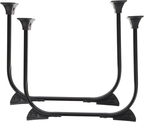 SEWACC 2pcs Foldable Hairpin Legs Heavy Duty Metal Table Legs for DIY