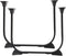 SEWACC 2pcs Foldable Hairpin Legs Heavy Duty Metal Table Legs for DIY