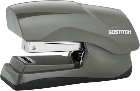 Bostitch Office Heavy Duty Stapler, 40 Sheet Capacity, No Jam, Half Strip, Fits in Palm, Gray