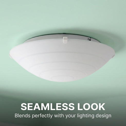 IK3A 1 Pack SplashNColor Replacement Locking Clips Compatible with Hyby, Lock, and Rinna Ceiling Lights - ABS Plastic