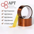 APT 1 mil Thick Polyimide Adhesive Tape - High Temperature and Heat Tape for Masking, Soldering, Electrical