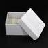 6 Color Cardboard Freezing Storage Boxes, 81 Holes for Cryotubes, Dim. 134x134x76mm, White Blue Red Yellow Orange Green