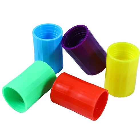 Tornado in A Bottle, 5 Pcs Plastic Water Vortex Maker, Cyclone Tube for Scientific Experiment, 5 Colors