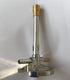 Lab Bunsen Burner, Air & Gas Adjustment with Flame Stabilizer for Natural Gas & Propane & Lab Heating