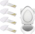 YBEATY 4 Pcs Toilet Seat Lift Handle Toilet Lid Lifter Sticky Seat Handle