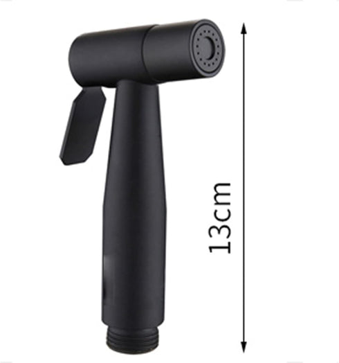 PDOLIGBDN Handheld Bidet Sprayer Black Cloth Diaper Sprayer for Toilet Bidet Sprayer Head Black Stainless Steel Sprayer