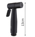 PDOLIGBDN Handheld Bidet Sprayer Black Cloth Diaper Sprayer for Toilet Bidet Sprayer Head Black Stainless Steel Sprayer