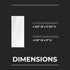 2 4.25 11 Pack 24 Risch Double-Sided All Clear Vinyl Menu Cover | Two-Sided View Plastic Menu Holder | Slip