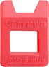 Red Lightweight Magnetizer Demagnetizer for Screwdriver Bits, Practical Pick Up Tool