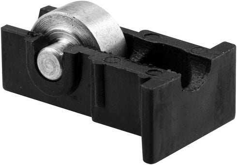 Prime-Line Sliding Window Roller, Steel, Black Nylon Housing (2 Pack) G 3143