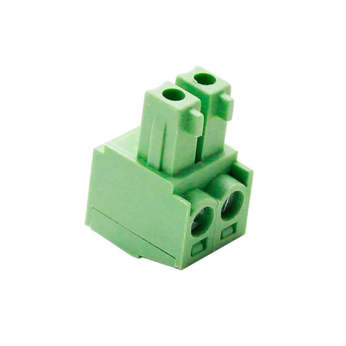 20 pcs 2 Pin KF2EDG 3.81mm/0.15" Pitch Pluggable PCB Angle Screw Terminal Block Plug Connector Socket