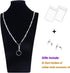 C&L Accessories Lanyard for ID Badges Holder, Beaded Cute Lanyard for Keys, Neck Lanyards for Women (Amazonite Stone)