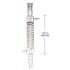 Borosilicate Glass Graham Condenser Lab Glass Condenser 200mm Jacket Length with 24/40 Joint