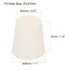 MECCANIXITY Rubber Tapered Plug 22mm to 28mm Solid Test Tubes Bungs Stopper White for Lab Home 12 Pieces