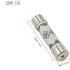 10 Pcs 15A 250V Ceramic Fuse, 6x25mm Cartridge Fast Blow Tube for Power Strip Circuit Repair