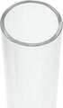 Source One Polycarbonate Unbreakable Round Clear Tube, 1 Inch Diameter, 12 Inch Long