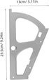 PRETYZOOM Shoe Cabinet Hinge Stainless Steel Tipping Frame for Hinged Shoe Rack Space Saving Flip Cabinet Mechanism