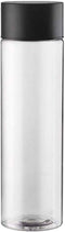 1-Pack Empty Plastic Juice Bottles with Caps - Reusable 400ml Durable Water Bottles for Smoothies and Crafts