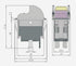SW7A On-Off Toggle Switch for Table Saws and Drill Press, Replaces Delta 489105-00