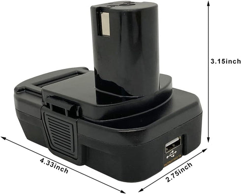 Converter for Black&Decker/Porter Cable/Stanley to Ryobi Battery Adapter for Power Tools