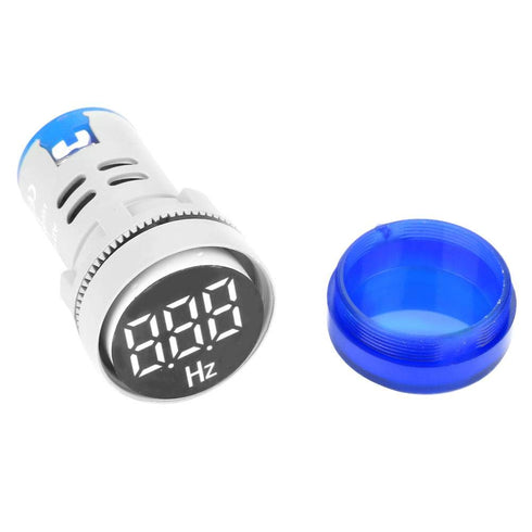 AC Frequency Meter, LED Digital Display 20-75 Hz Frequency Indicator Light