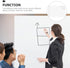 Vaguelly Self Adhesive White Board, Dry Erase Board Sticker for Wall, Small Erasable Board, Self Adhesive Board Pp
