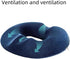 Xiamenzcx Tailbone (1) Orthopedic Seat Cushion for Office Chair - Coccyx & Pain Relief, Memory Foam Cushion for Long