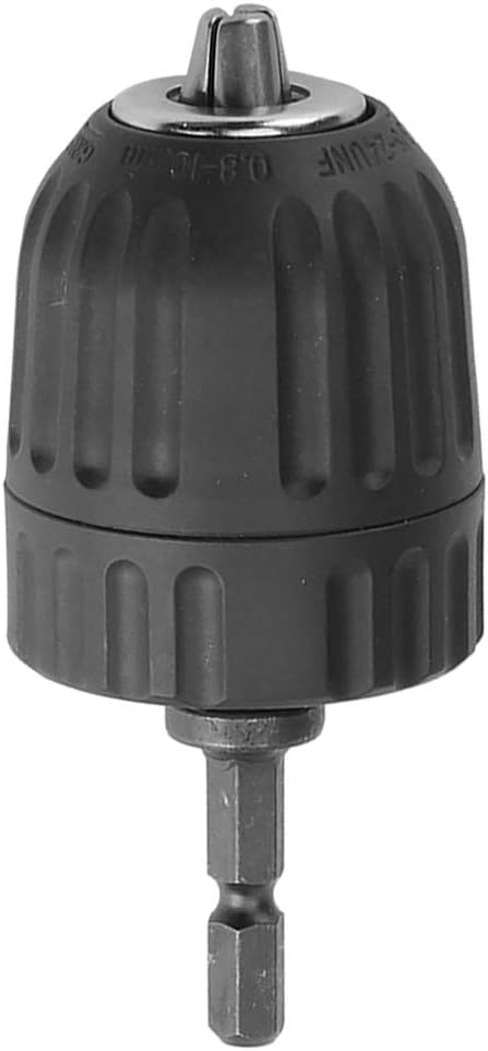 Yakamoz Quick Change 1/4-Inch Hex Shank Keyless Drill Chuck Screwdriver to Drill Converter Tool