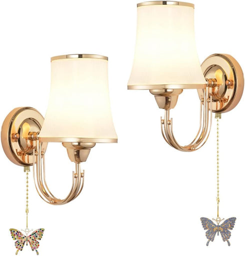 Ceiling Fan Extension Chain, Decorative Crystal Rhinestone Butterfly Ornaments Pendant, Light Lamp Chain Pull Extender