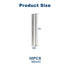 Juvielich 30Pcs M6 40mm 1/4 Inch 1.57 Inch 304 x / x Dowel Pin Stainless Steel Cylindrical Dowel Pins Shelves Dowel Pin