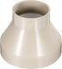 PATIKIL 6" to 3.5" Duct Reducer Connector, Fire-Resistant Heating Cooling Ventilation Tube Adapter Pipe Fitting