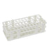 Plastic Test Tube Rack for 16mm Tubes, 60 Wells, White, Detachable (60 Hole)