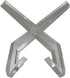 Modern Solid Acrylic Cross Back Book / Plate Easel Display Stand (Item #062772)