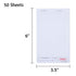 by DGBDPACK DGBDPACK EP-GCKDUP-1 (5 250 Guest Checks Pads Pads), total Blank Waiter Pad, Server Order Pads