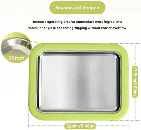 Generic 2 Instant Ice Cream Maker - At-Home Rolled Ice Cream Maker Kit,DIY Homemade Sorbet, Instant Freeze Plate