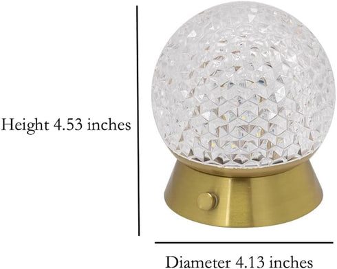 pazmia Modern USB Rechargeable Touch Night Light for Bedroom Bedside Baby Feeding Living Room Restaurant Office College