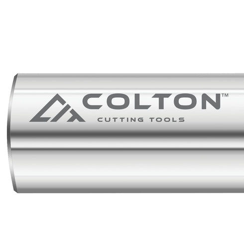 Colton Cutting Tools 61137, Carbide End Mill 2 Flute Square End, 1/4" Diameter x 3/4" LOC x 2 1/2" OAL