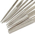 YAKAMOZ 10pc Mini Diamond Metal Files Set - Micro Round Needle, Triangular Square Flat Riffler Files for Jewelry, Wood,