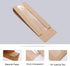 Packaging 25pcs Bread Bags with Front Window Long Kraft Paper Food Bags for Bakery and French Bread for Cooking