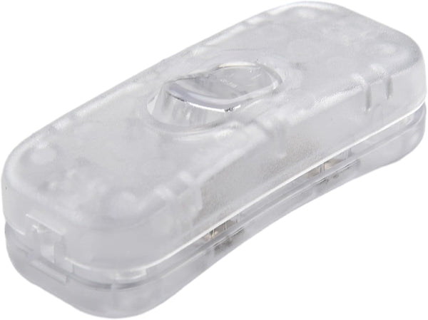 Generic 303 2A 250V-Polycarbonate Push Button Switch, for Table Lamps, Desk Lamps & Floor Lamps Rocker Switch for Matte
